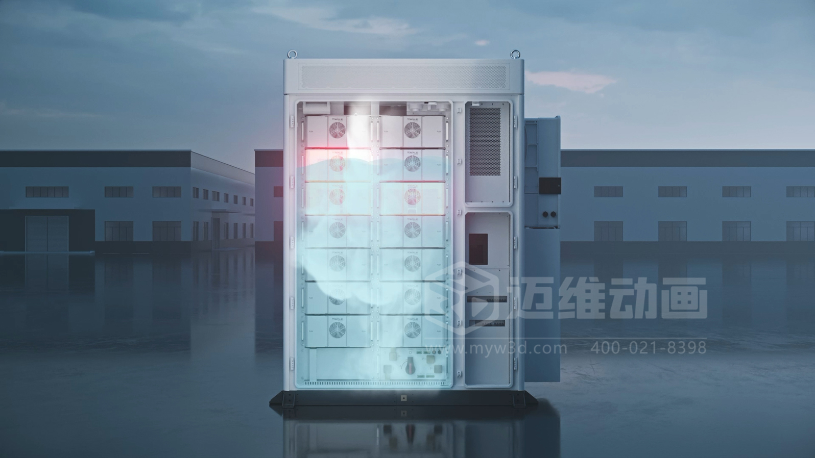 一體化工商業(yè)儲能機柜三維動(dòng)畫(huà)展示(圖2) 一體化工商業(yè)儲能機柜三維動(dòng)畫(huà)展示(圖2)