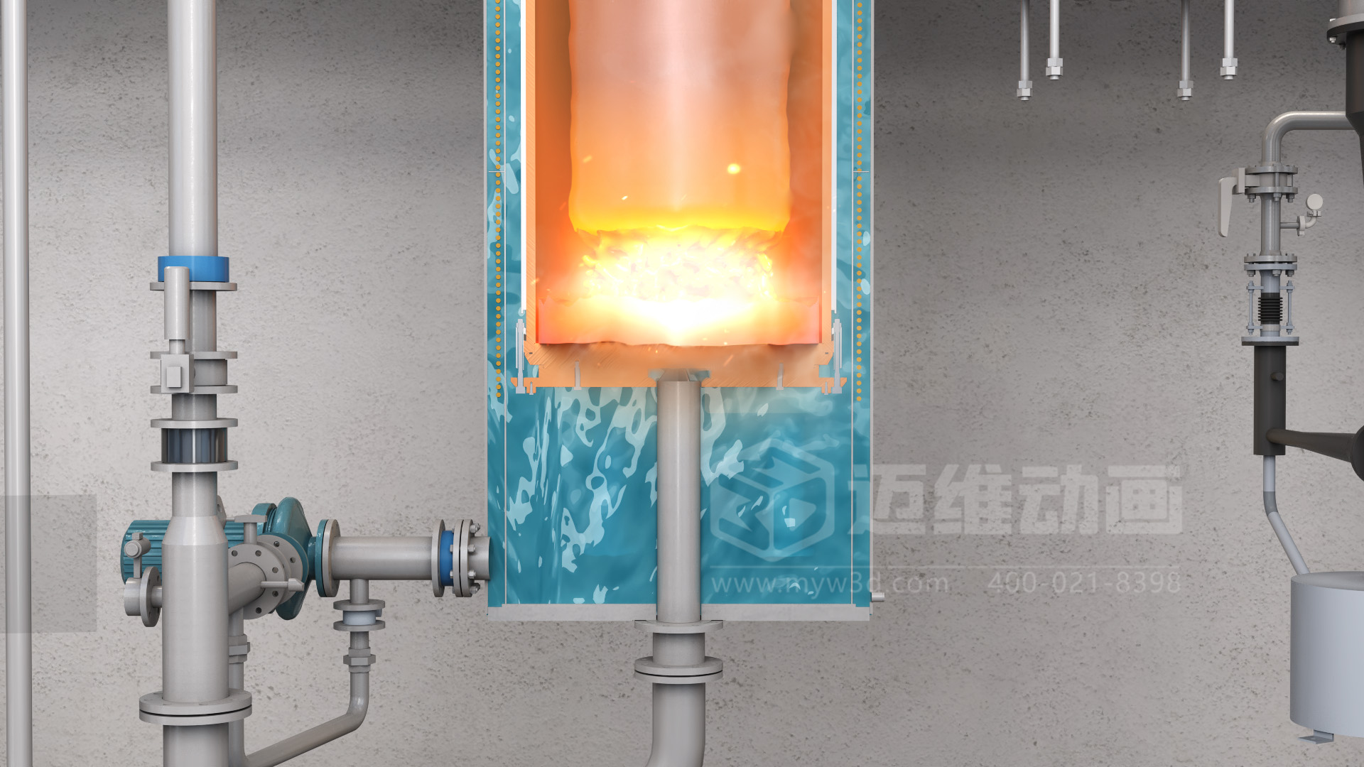 特冶裝備的核心技術(shù)“看不見(jiàn)”？三維動(dòng)畫(huà)讓每一個(gè)創(chuàng  )新點(diǎn)都‘擲地有聲’！(圖6)